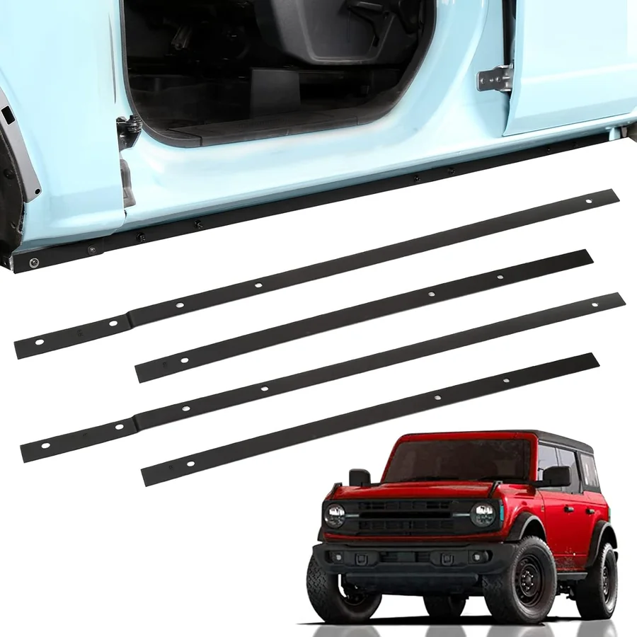 Mabett carbon steel pinch weld covers for Ford Bronco four-door